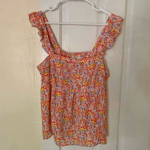 🌼 NWT LOFT Floral Blouse
